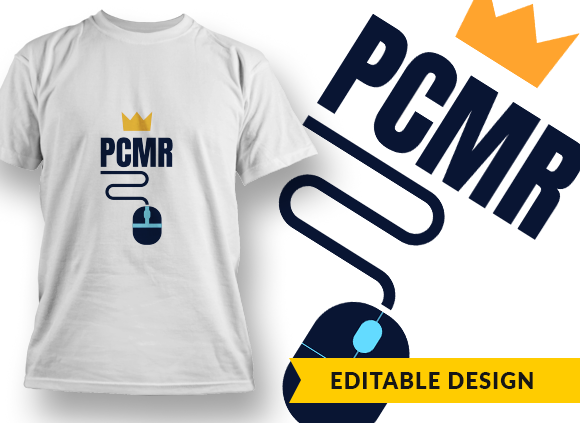 PC Master Race T-shirt Design 1