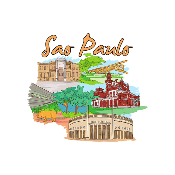 Famous Cities Vector 16 5 1