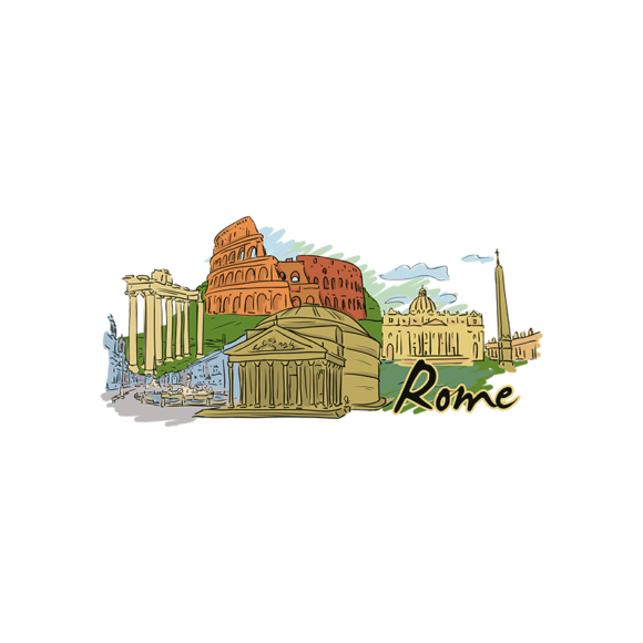 Famous Cities Vector 3 4 1