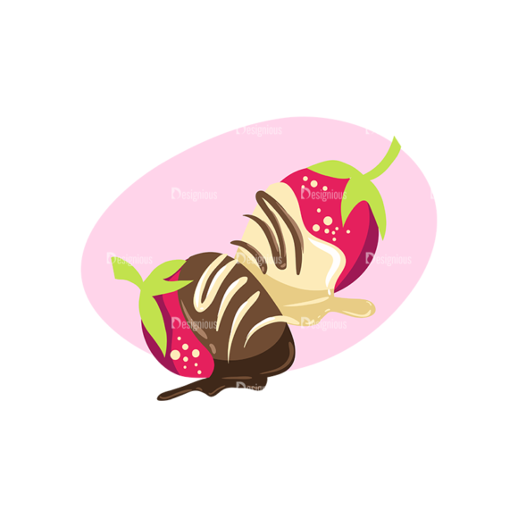 Desserts Strawberry With Chocolate 1