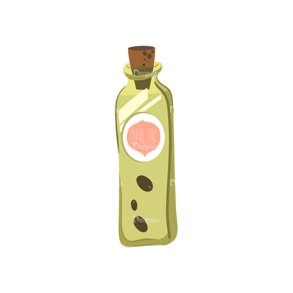 Herbs And Spices Olive Oil Bottle 1