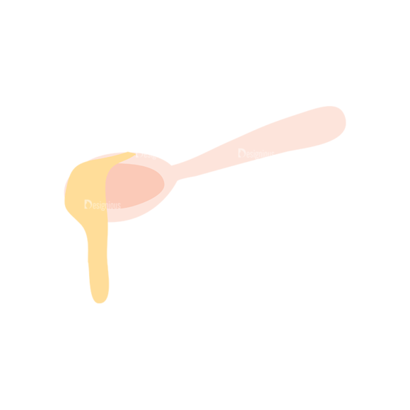 Pastry And Cookies Table Spoon With Honey 1