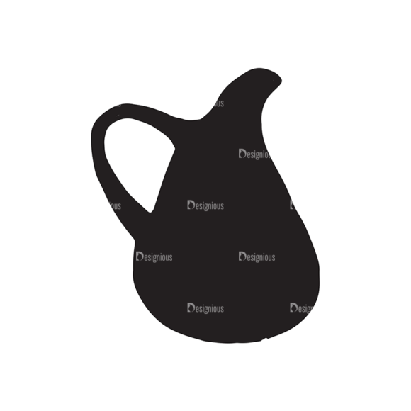 Coffee Elements Set 1 Vector Small Pitcher 05 1