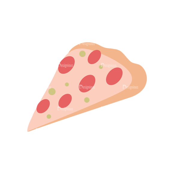 Food Icons Vector Set 2 Vector Pizza 1