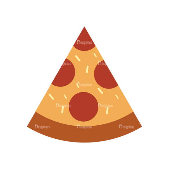 Food Icons Vector Set 3 Vector Pizza 1