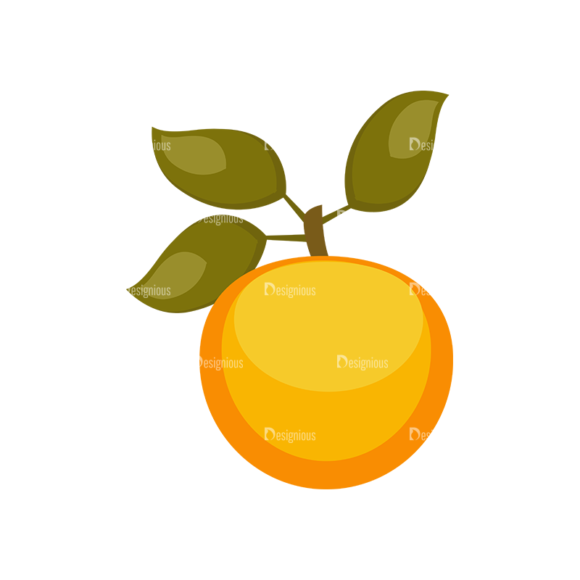 Fruits Vector Icons Set 1 Vector Oranges 1
