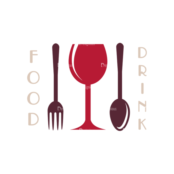 Restaurant Elements Vector Logo 10 1