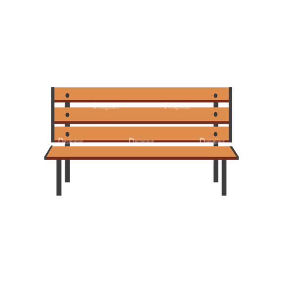 Outdoor Furniture Bench 1