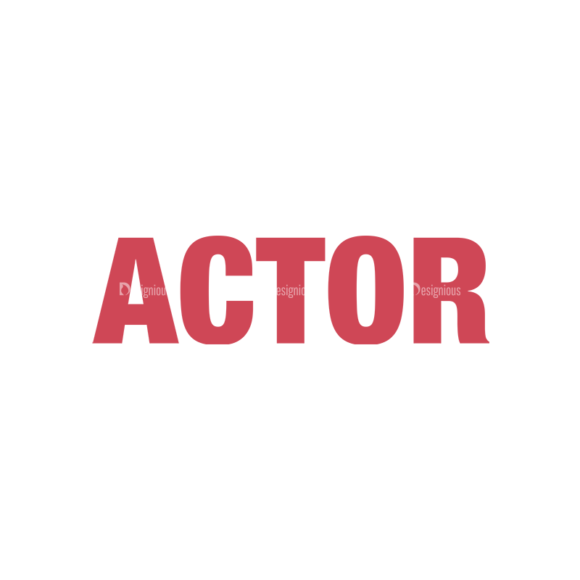 Actor Vector Professions 1