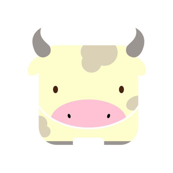 Animals Vector 4 Vector Cow 1