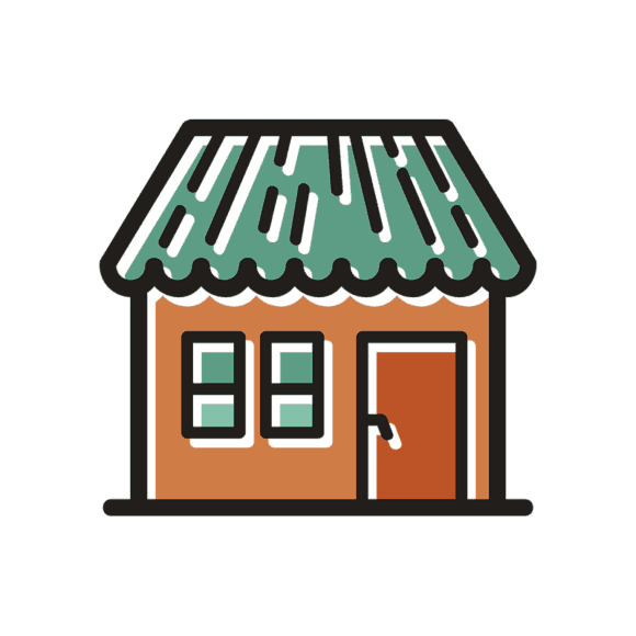 Building Icons Set 3 Vector House 07 1