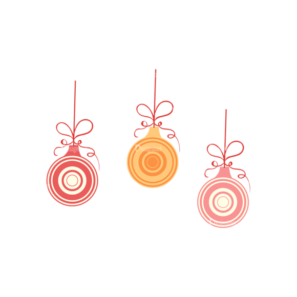 Christmas Tree Ornaments Vector Christmas Ball 06 1