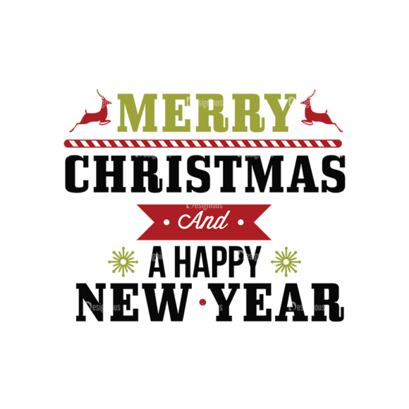 Christmas Typography 1 Vector Expanded Text 02 1