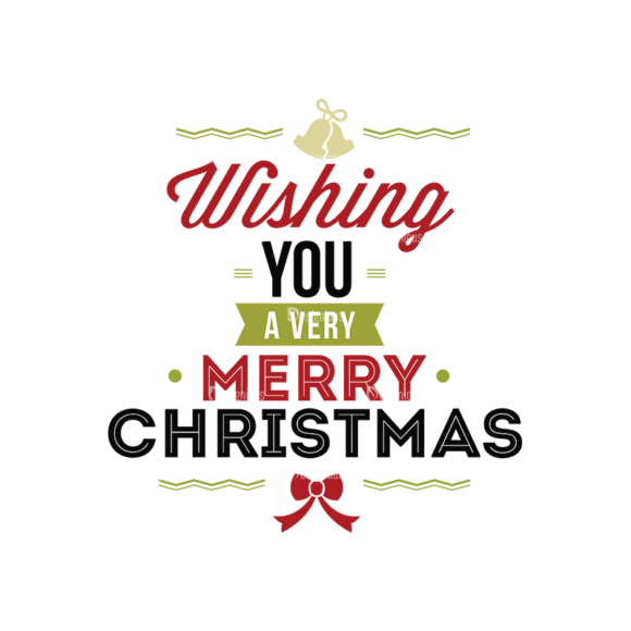 Christmas Typography 1 Vector Expanded Text 09 1