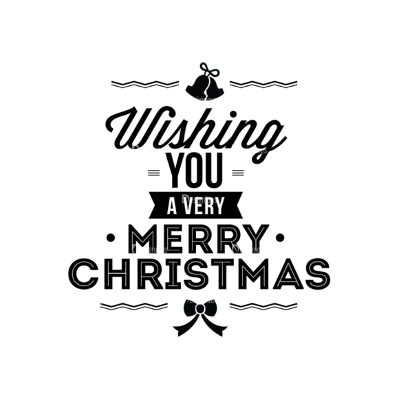 Christmas Typography 1 Vector Expanded Text 11 1