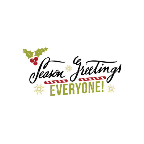 Christmas Typography 2 Vector Expanded Text 09 1