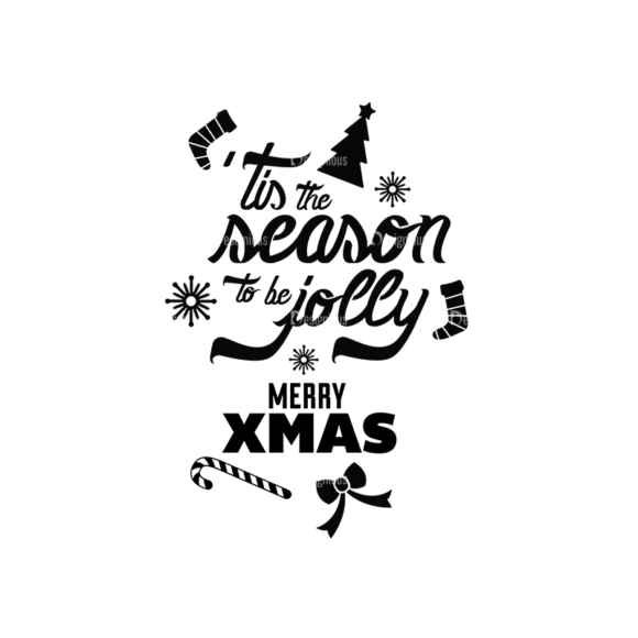 Christmas Typography 3 Vector Text 01 1