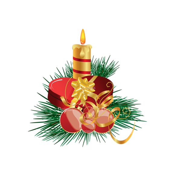 Christmas Vector Candles Vector Candle 01 1