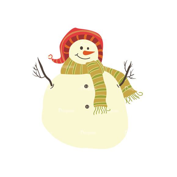 Christmas Vector Snowmen Vector Snowman 09 1