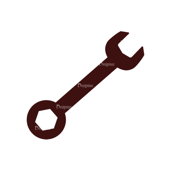 Construction Vector Elements Set 1 Vector Wrench 1