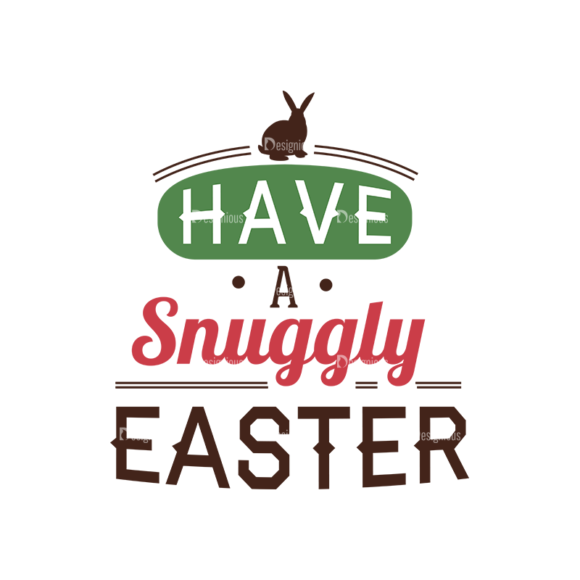 Easter Typographic Elements Vector Text 02 1
