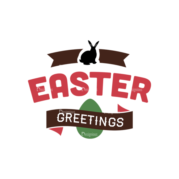 Easter Typographic Elements Vector Text 06 1