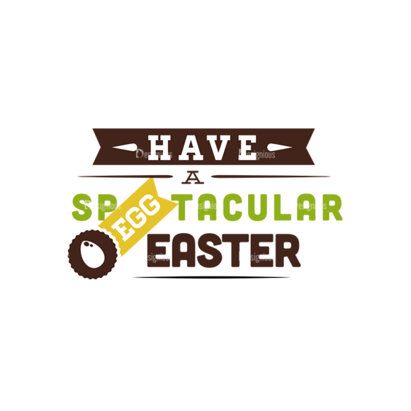 Easter Typographic Elements Vector Text 07 1