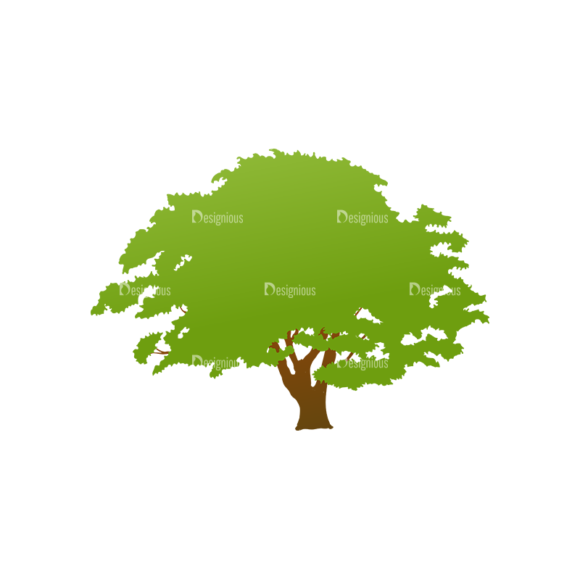 Green Trees Vector Tree 24 1