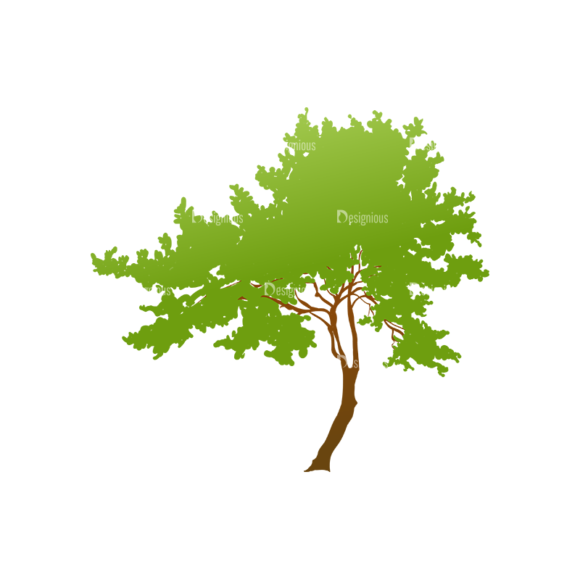 Green Trees Vector Tree 28 1