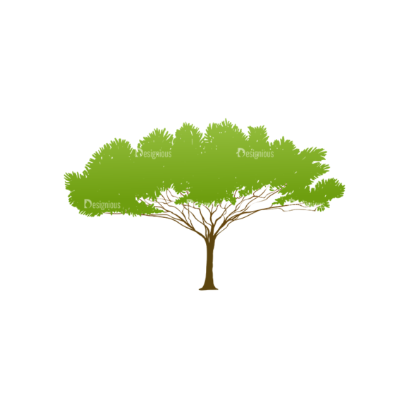 Green Trees Vector Tree 29 1