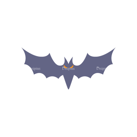 Halloween Icons Set 2 Vector Bat 1