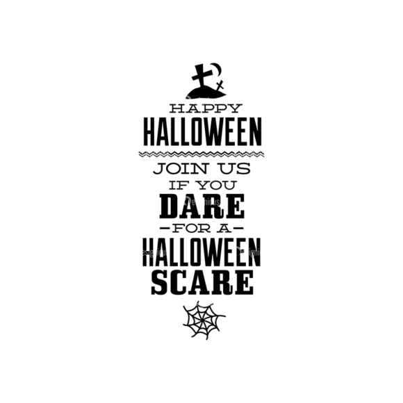 Halloween Typography Set 1 Vector Expanded Text 02 1