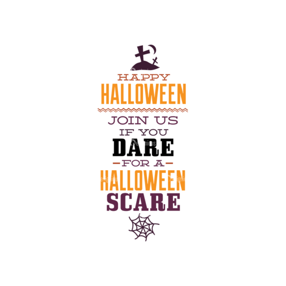Halloween Typography Set 1 Vector Expanded Text 08 1