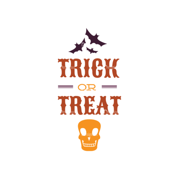 Halloween Typography Set 1 Vector Expanded Text 09 1