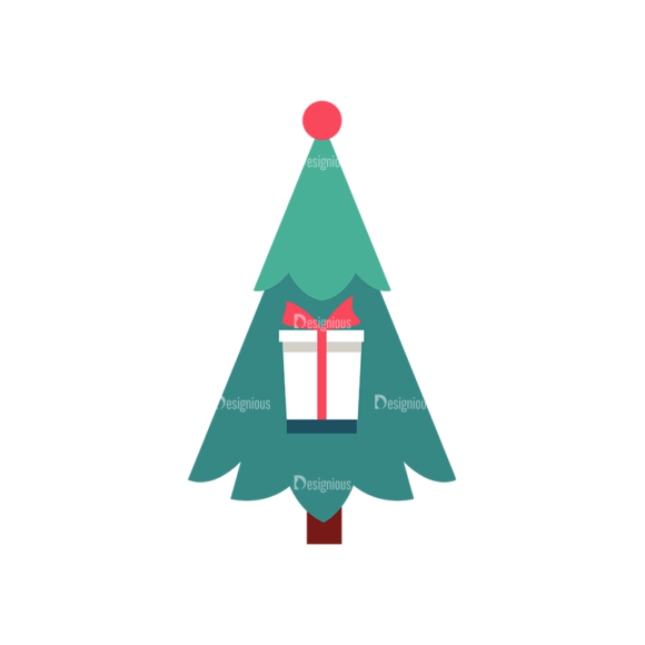 Illustrated Xmas Typography Vector A 1