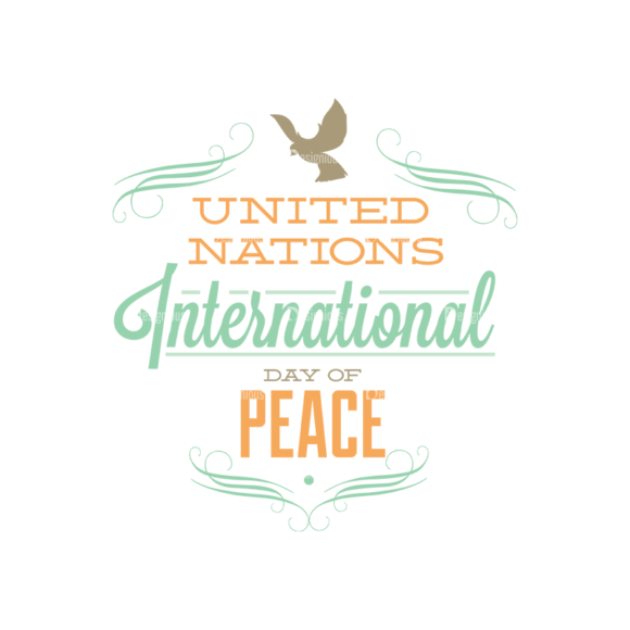 International Day Of Peace Typography 1 Vector Expanded Text 10 1