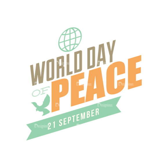 International Day Of Peace Typography 1 Vector Expanded Text 12 1