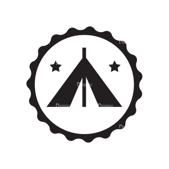 Metro Expedition Icons Set 1 Vector Tent 02 1
