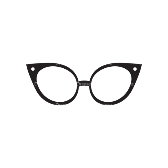Metro Fashion Icons 1 Vector Eyeglasses 1