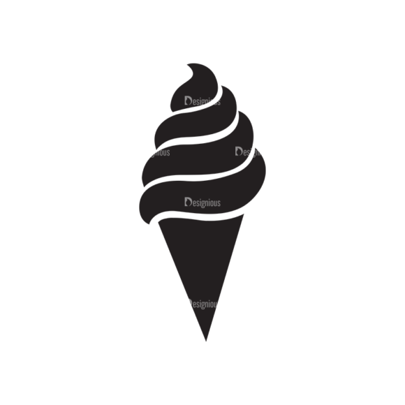 Metro Food Icons 1 Vector Ice Cream 1
