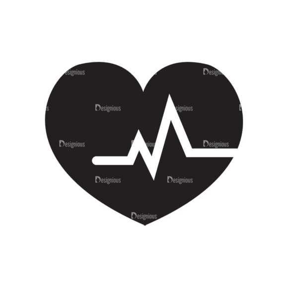Metro Medical Icons 1 Vector Heartbeat 1