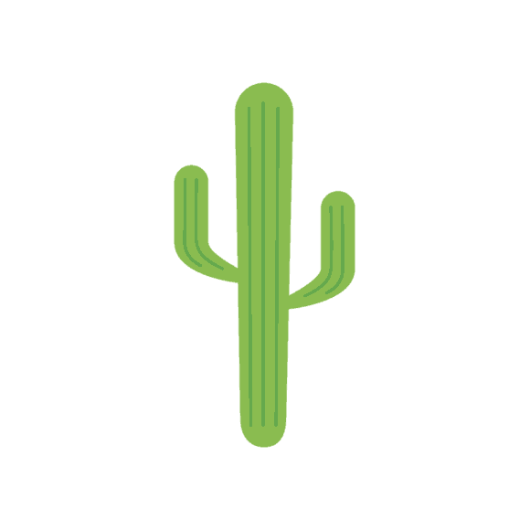 Mexico City Vector Cactus 1
