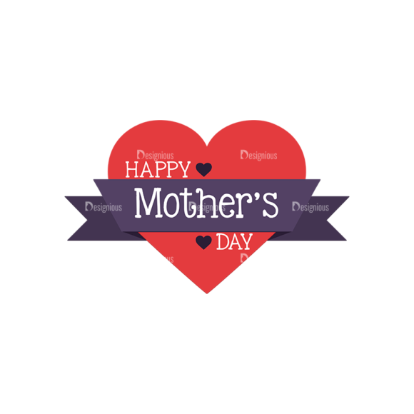 Mothers Day Vector Elements Vector Mothers Day 09 1