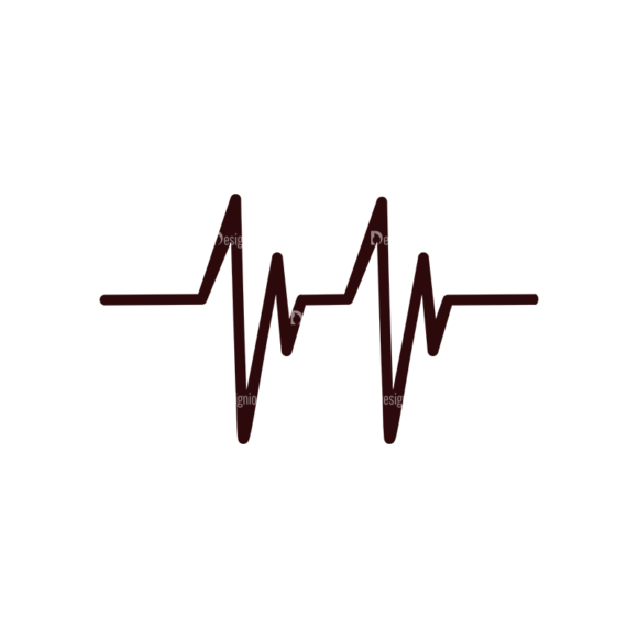 Music Vector Elements Set 1 Vector Heartbeat 1