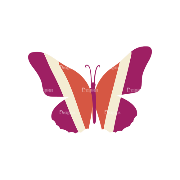 Nature Vector Set 2 Vector Butterfly 1