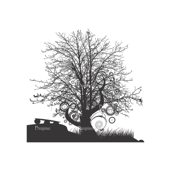 Normal Trees Vector 1 1 1