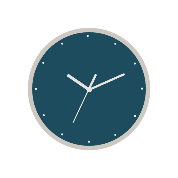 Office Icons Vector Set 1 Vector Clock 1