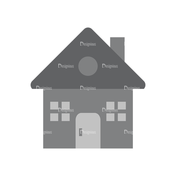 Real Estate Agent Vector House 1