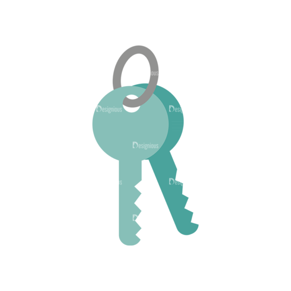 Real Estate Agent Vector Key 1