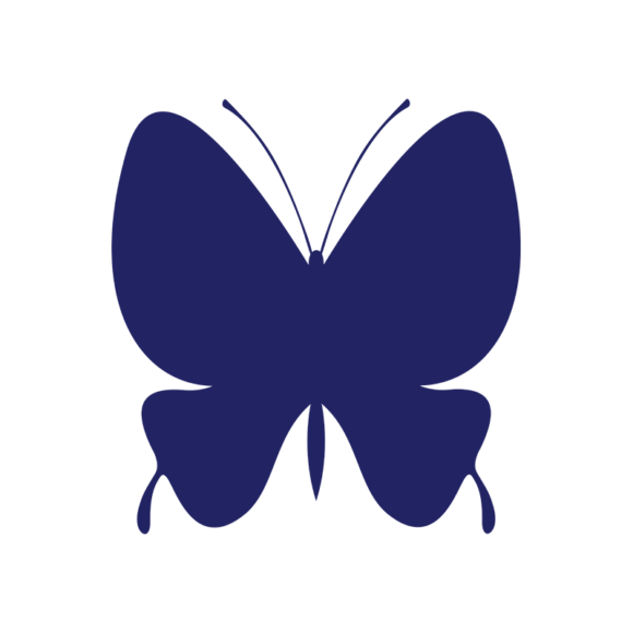 Simple Flat Butterlfy 1 Vector Butterfly 01 1